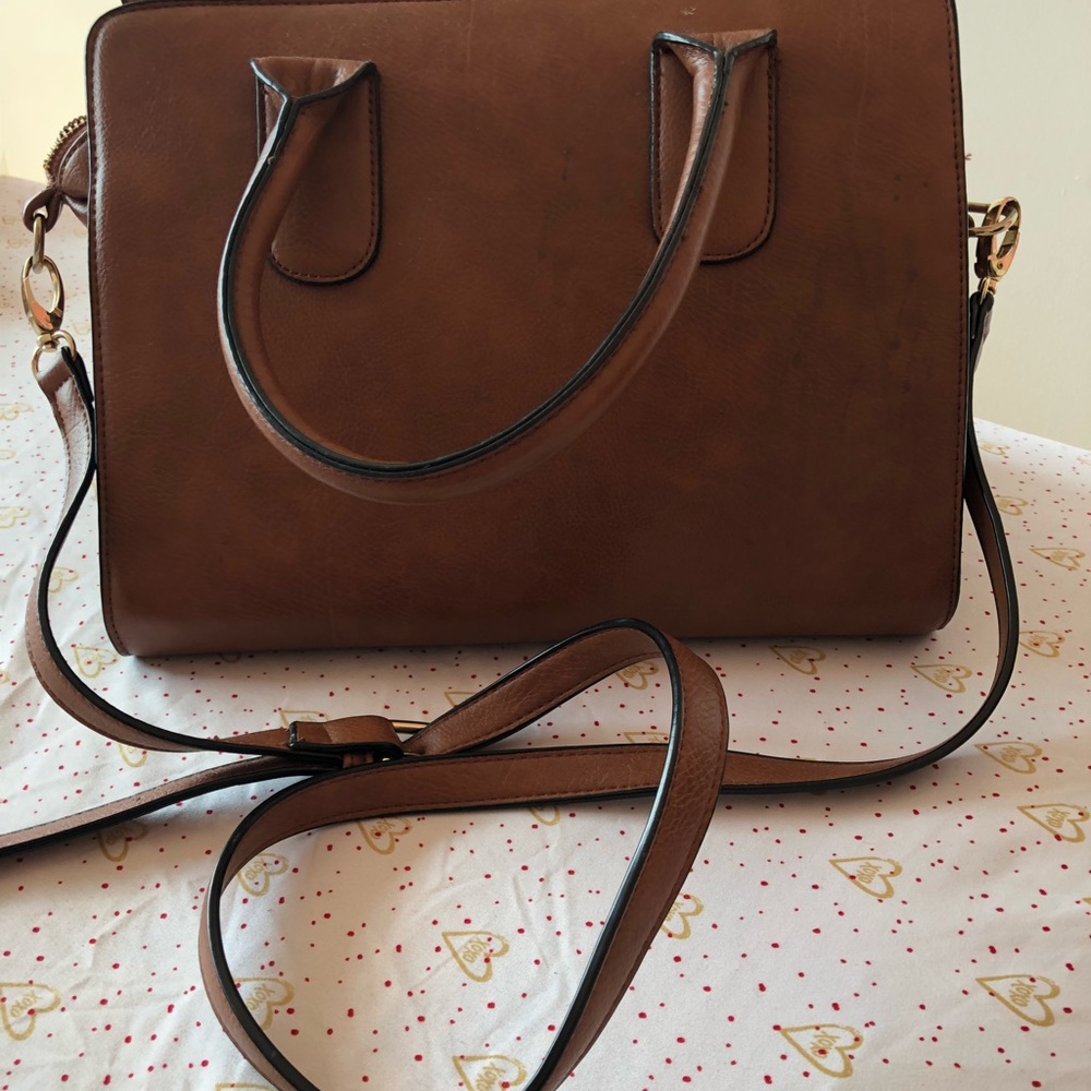 Large Tan Handbag - Picture 2 of 2